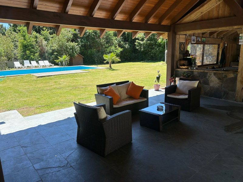 ARRIENDO DIARIO, CASA CON PISCINA 10 PERSONAS EN PARCELAS BELLAVISTA